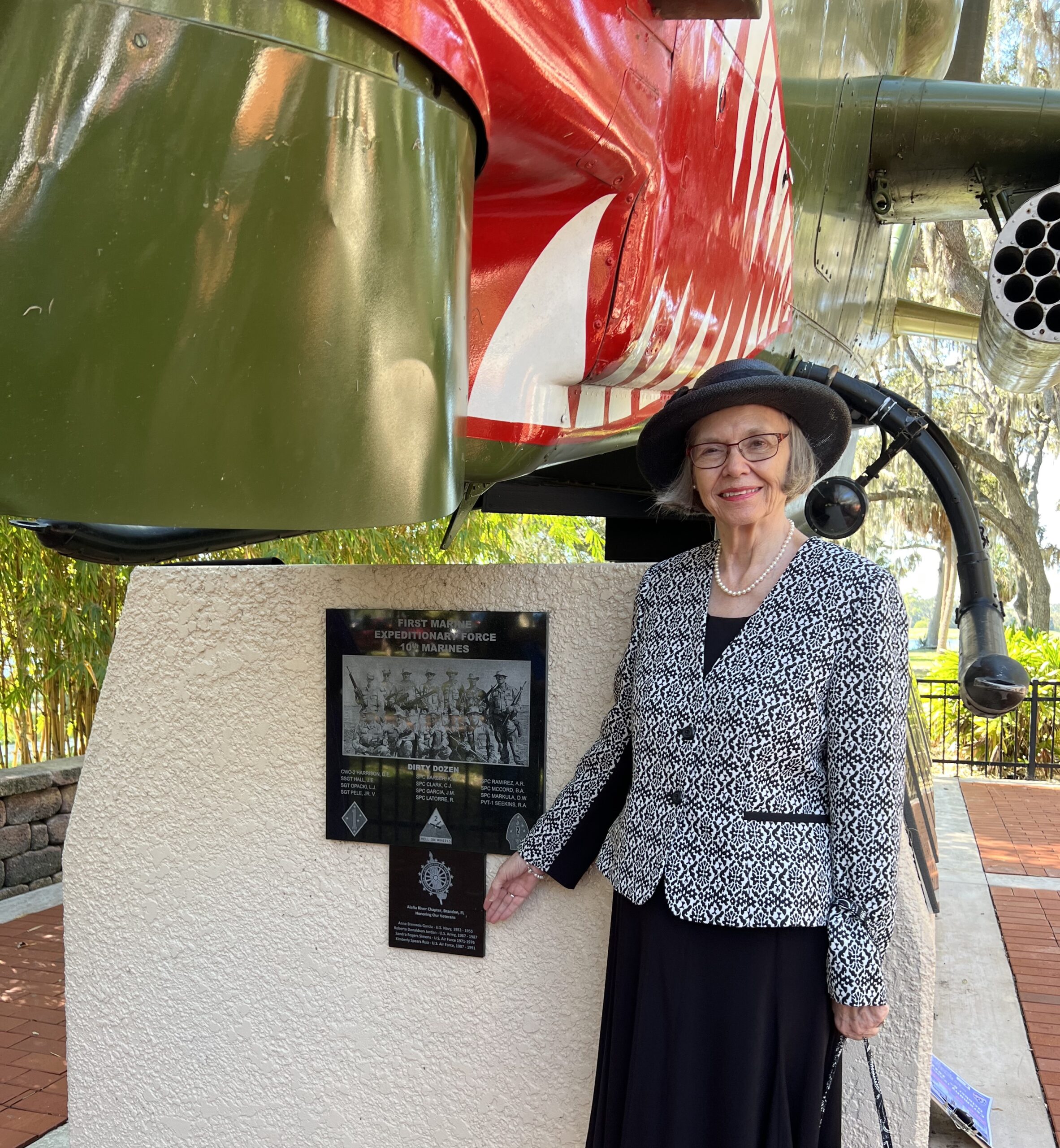 2022 Plaque Dedication Roberta Jordan 1