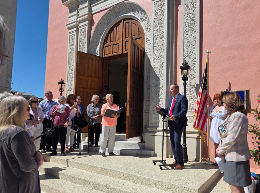 Peace Memorial Church Marking